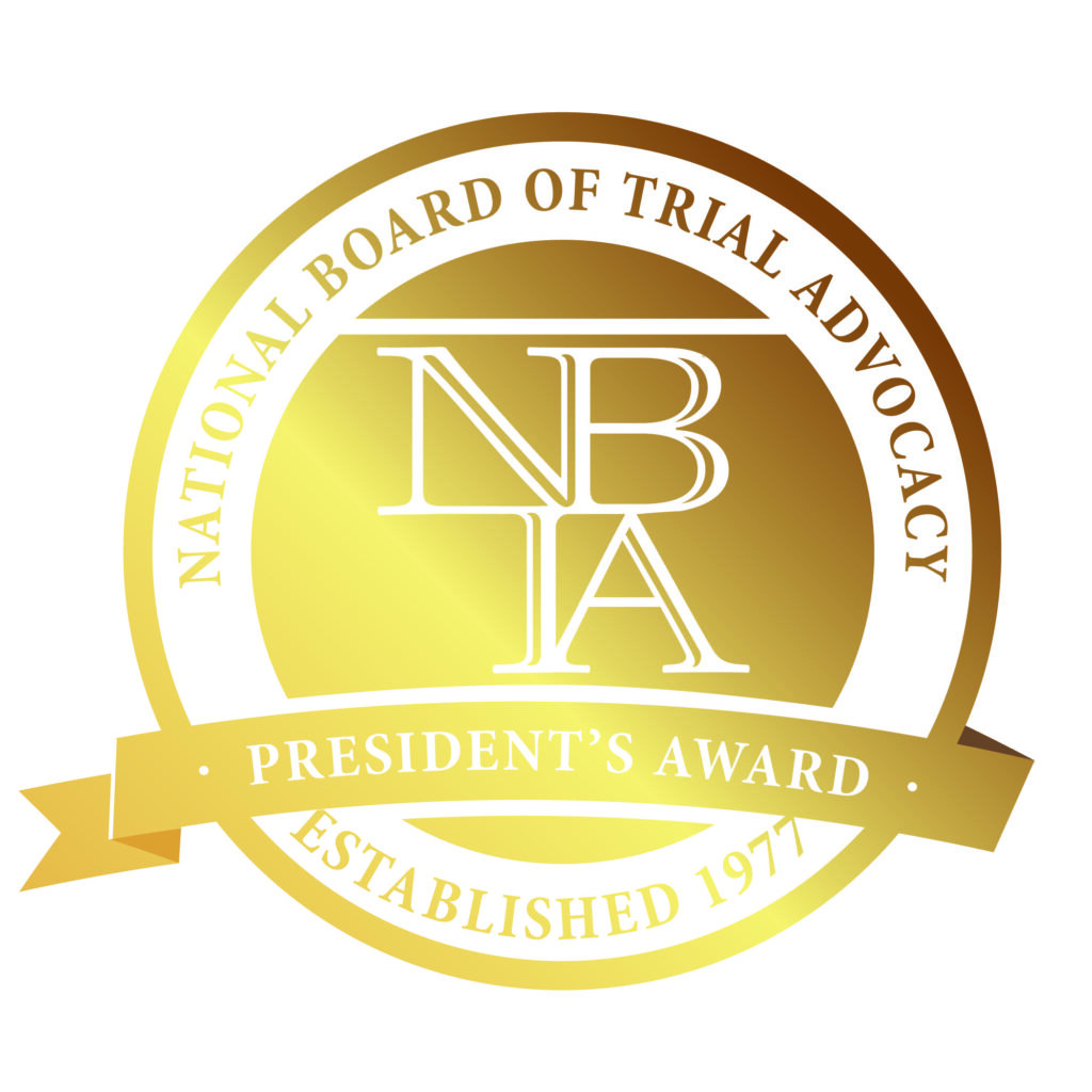 NBTA Pres Award logo gold
