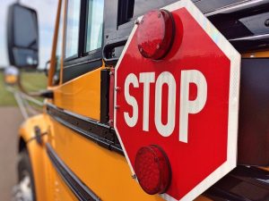 school bus stop sign