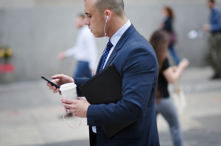 distracted walking