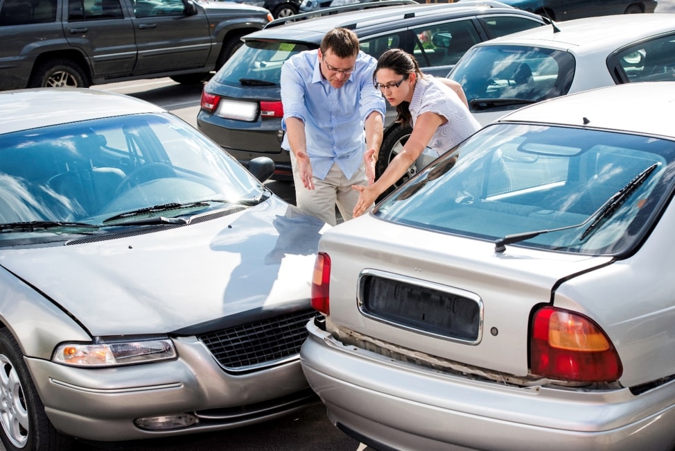 Backover accident