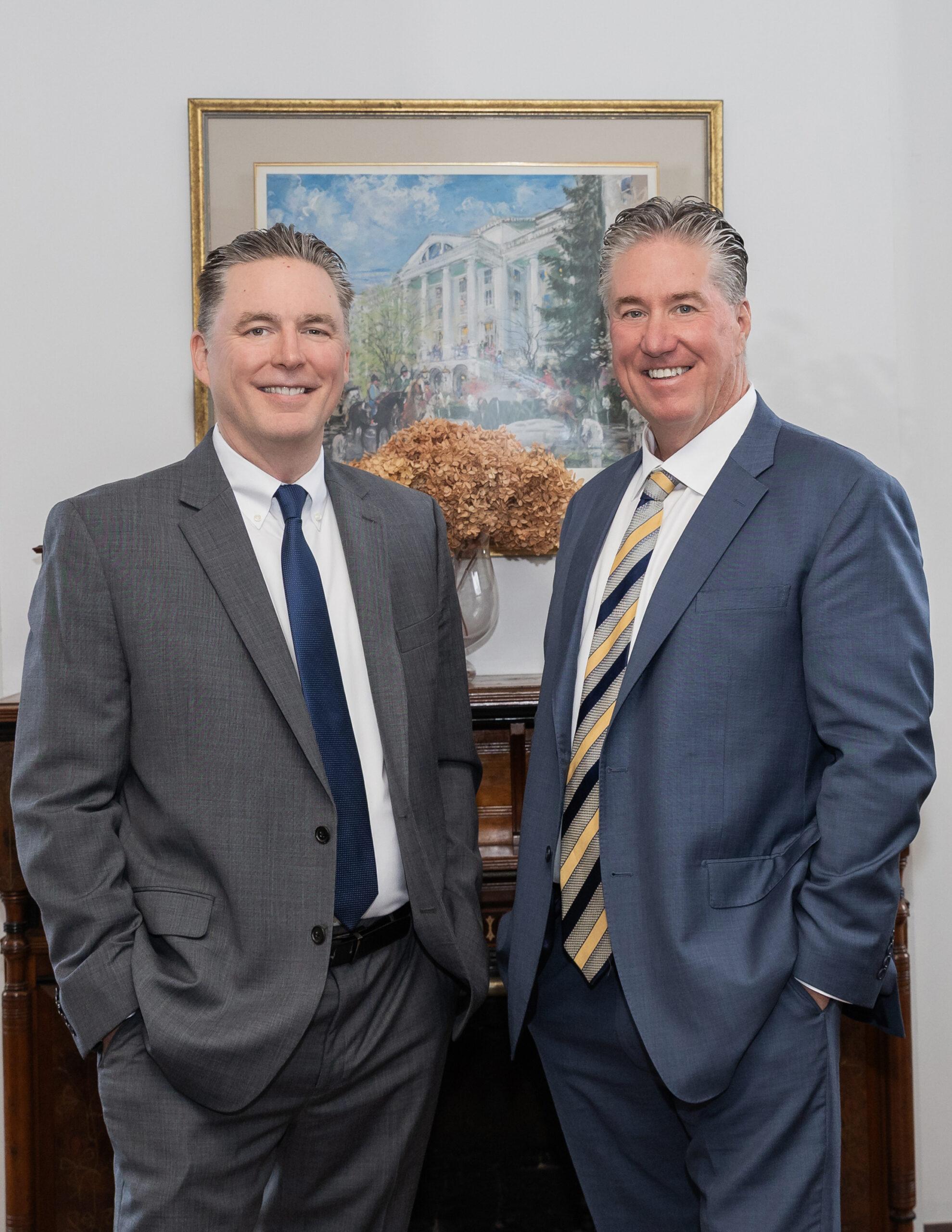Brian and Chris Flood, partners at The Flood Law Firm