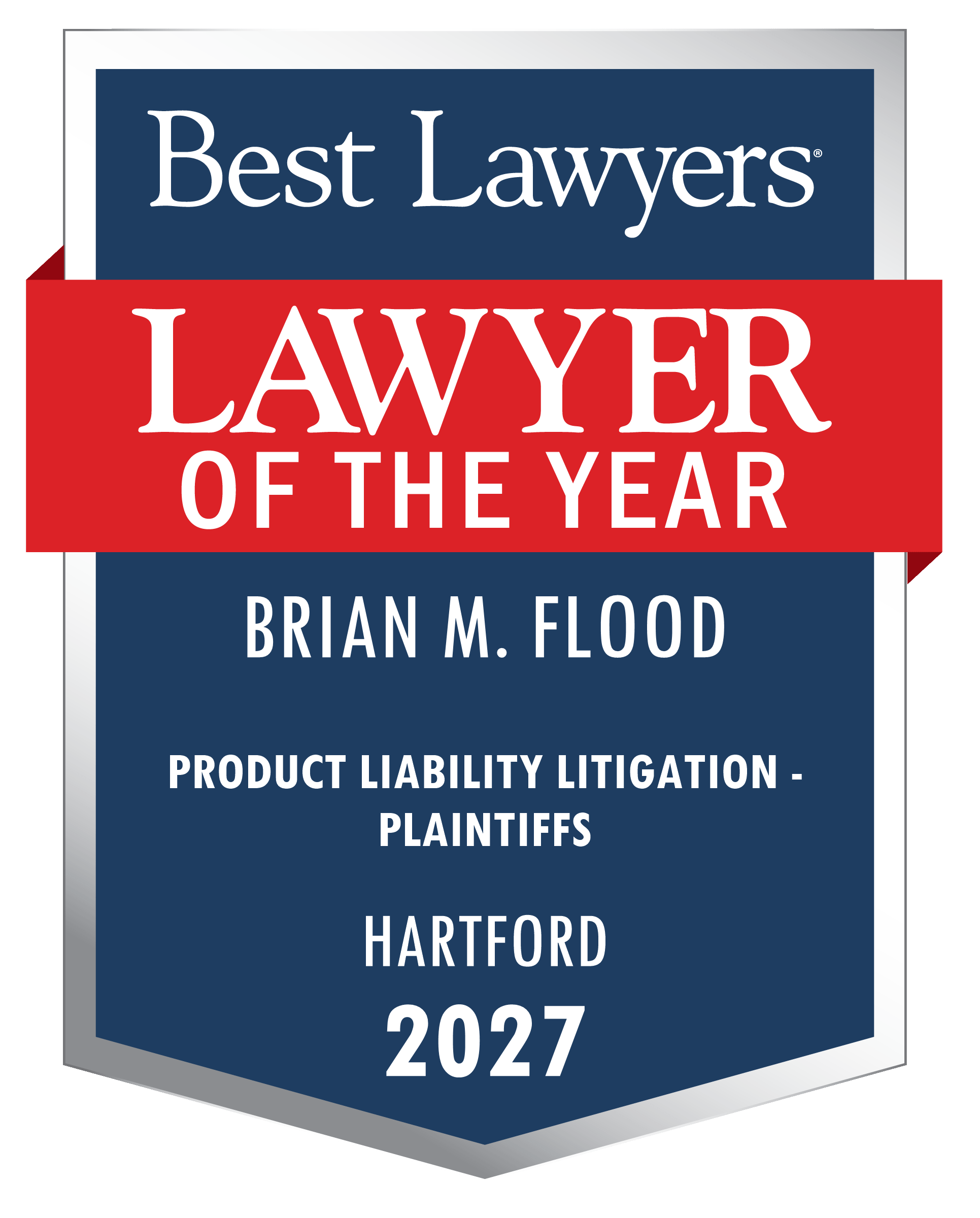 Best Lawyers of The Year 2027 - Brian Flood